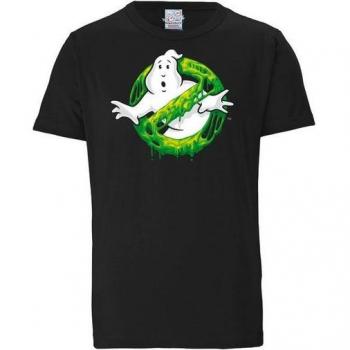 LOGOSHIRT Damen T-Shirt Ghostbusters Slime
