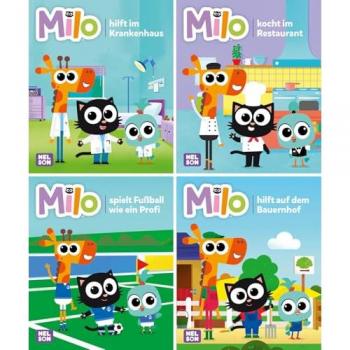 Nelson Mini-Bücher: 4er Milo 1-4
