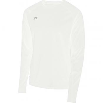 White Hummel Long Sleeve Core Running Top