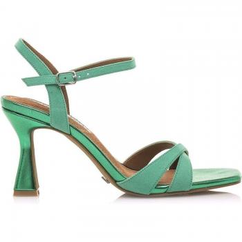 Tacones Mariamare en Verde con Cierre Hebilla