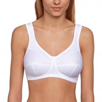 Anita Jana Cotton Soft Cup Bra – 34G, White (Non-Wired)
