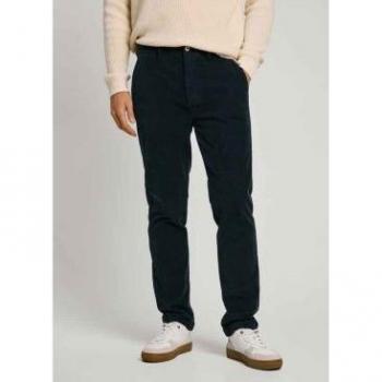 Chino Hombre Slim Corduroy Marino con Tela Elástica Pepe Jeans