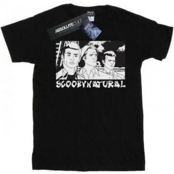 T-shirt Scoobynatural noir pour hommes