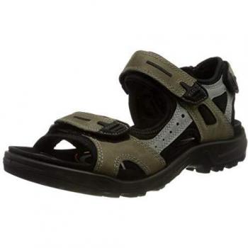 ECCO Herren Offroad Flat Sandal, Olivgrün