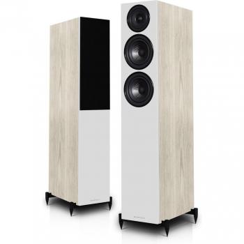 Wharfedale Diamond 12.3 con Difusor Pasivo de Suelo en Roble