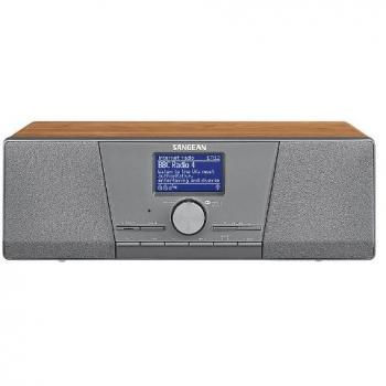 Sangean WFR‑1 Multi‑Kanal Radio (UKW/DAB+/Internet) – Walnuss