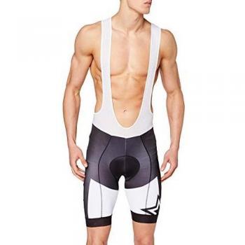 Large Msc Pro Race Shorts, White/Black – Men