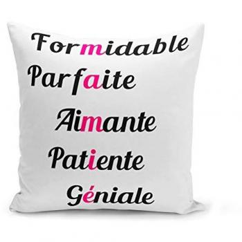 Coussin Genial Mamie 40x40 cm