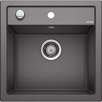 Évier Blanco Dalago 5 gris rocher 51,5 x 51 cm avec système de vidage