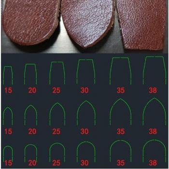 Ceinture V‑Poinçon 18 pièces
