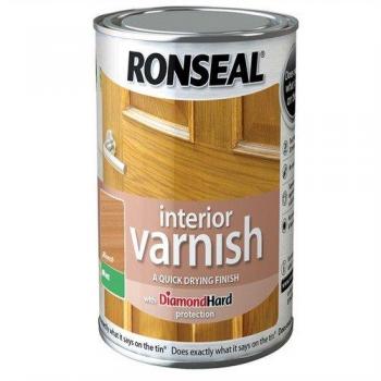 Ronseal RSLIVMBE250 250ml Quick Dry Matt Interior Varnish