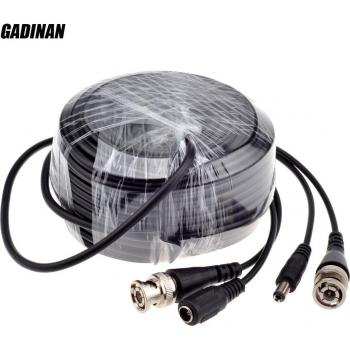 Câble BNC GADINAN pour Kit DVR, système AHD/analogique, 20M