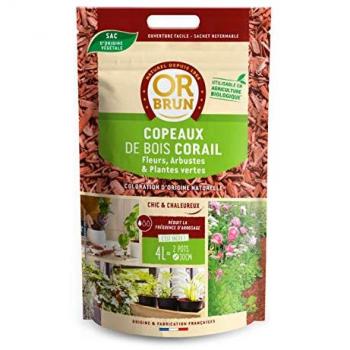 Marrone Oro Corallo 4L Trucioli di Legno