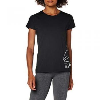 Reebok Damen Oberteil Os Ac Graphic Tee Größe M Schwarz