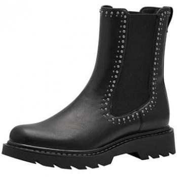 Tamaris Stiefelette 001 Schwarz Kunstleder