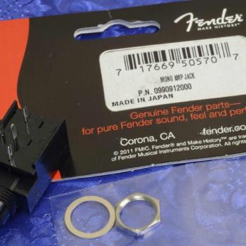 Prise amplificateur mono 4 broches Fender