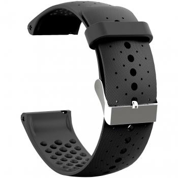 Accesorio de reemplazo de pulsera Polar Vantage M – Correa de silicona negra