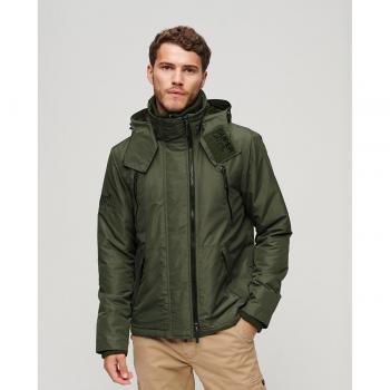 Chaqueta cortavientos Superdry en color verde