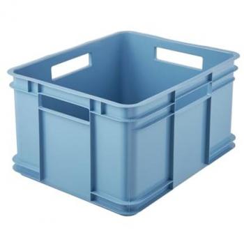 Euro‑Box XL Transporteur KEEEPER – 28 L – Bleu Ciel Écologique