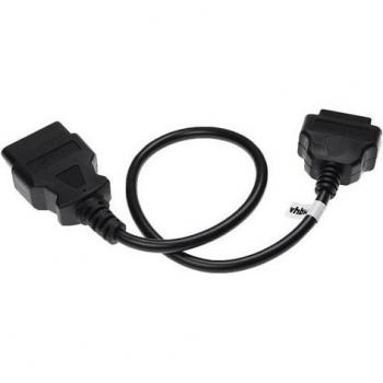 Extension de câble OBD2 16 Pins, femelle à mâle – 0,5 m – VHBW