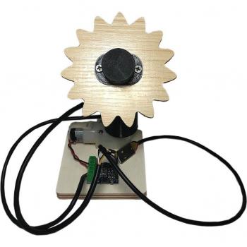 Lernspielzeug mit Sonnenblumen-Solarpanel