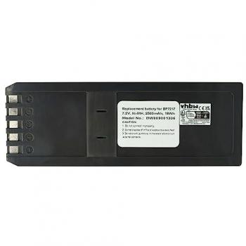 Batterie 2500 mAh, 7,2 V NiMH – Compatibilité Fluke BP7217