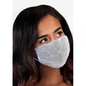 Couvre masque Harlow Strass Blanc