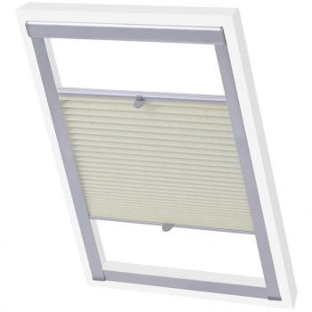 VidaXL Pleated Blinds Cream M04/304