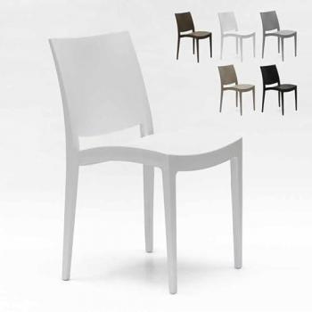Chaise moderne en polypropylène