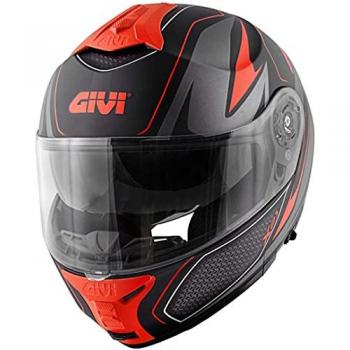 Casco Givi X.21 CHALLENGER Modulare P/J Nero/Rosso taglia L
