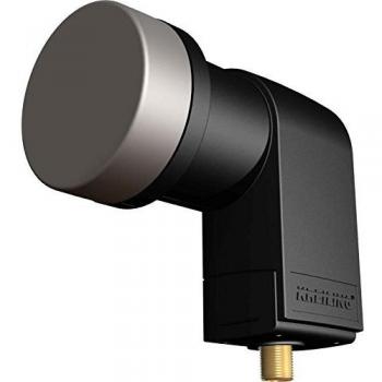 KR 140 Profi II Universal-Single-LNB für 1 Teilnehmer (Schwarz)