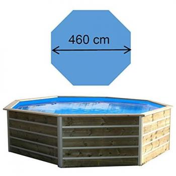 Waterclip Bohol – Piscine hors sol bois et aluminium Ø 4,60 m
