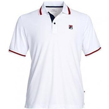 Fila Oberkörper-Bekleidung Polo Button Piro Herren, weiß, XL