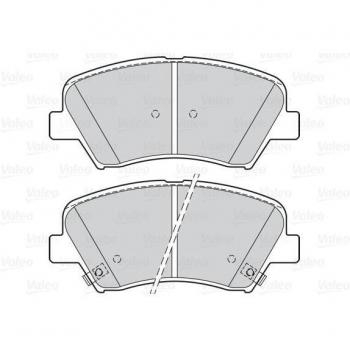 VALEO Front Axle Brake Pads 302139
