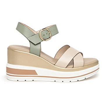 E318737D Beige – Sandalias Nero Giardini para Mujer