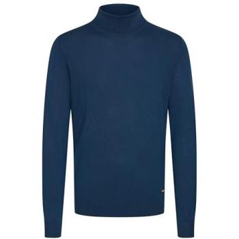 Herren‑Pullover XL – BLEND “BHMWEDAT” – marineblaue Farbe – hochgeschlossener Ausschnitt