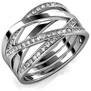MYC Paris Eleganter Criss Cross Ring