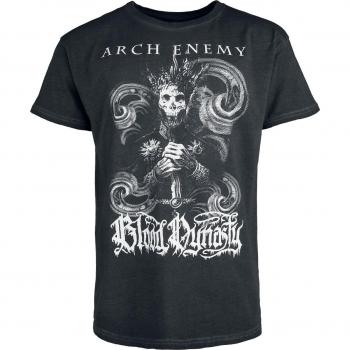 Arch Enemy T-Shirt “Bloody Wave” – Leuchtend in der Dunkelheit, Anthrazit 4XL