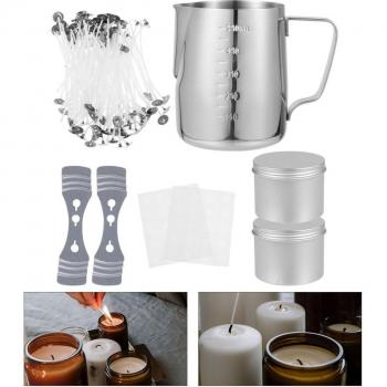 Kit de bricolage pour bougies parfumées avec tasse de fusion