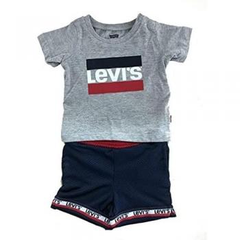 Tuta Neonato Levi's Blu Grigio