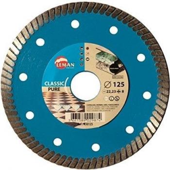 Disque diamant jante continue 125 mm Leman