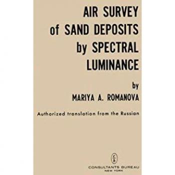 Air Survey of Sand Deposits by Spectral Luminance