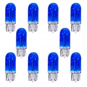 Luz de Señalización Coche 10pcs T10 8000K