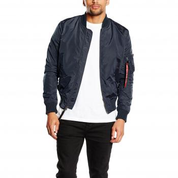 Chaqueta de Aviador MA-1 TT Azul para Hombre