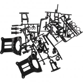 Tamiya TT01 B – Suspension originale, châssis DF‑02, numéro de pièce 51003