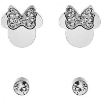 Orecchini Minnie per bambina in acciaio inox