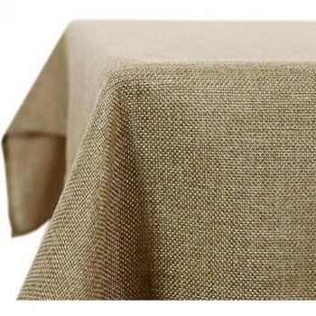 Deconovo Faux Linen Tablecloth 51x51in
