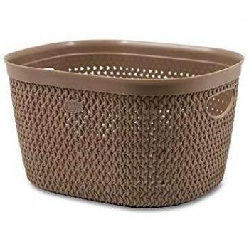 Cesta Intrecciata S Moka B&F