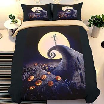 Jack Skellington’s Cozy Fantasy Duvet Ensemble