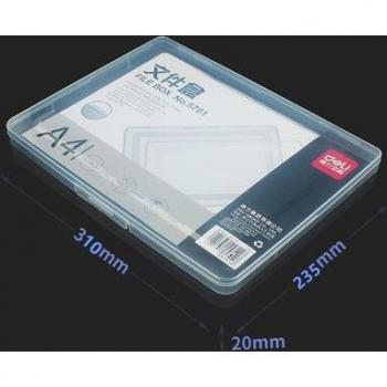 A4 Clear File Storage Case